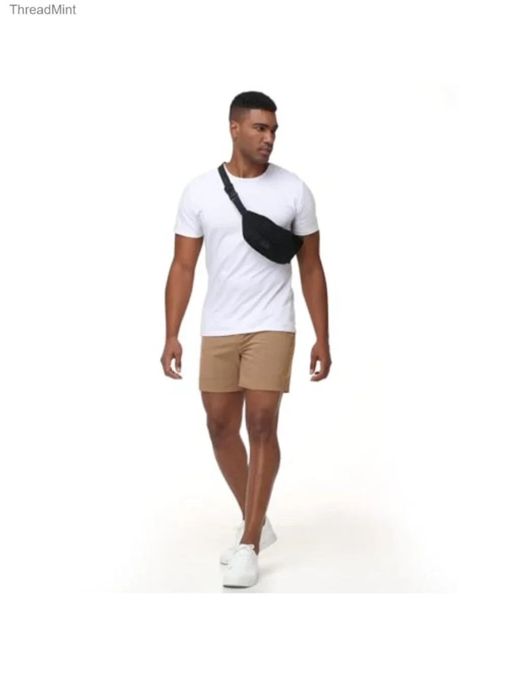Men's 5/7 Inch Stretch Casual Shorts Quick Dry 4 Pockets Golf Hiking